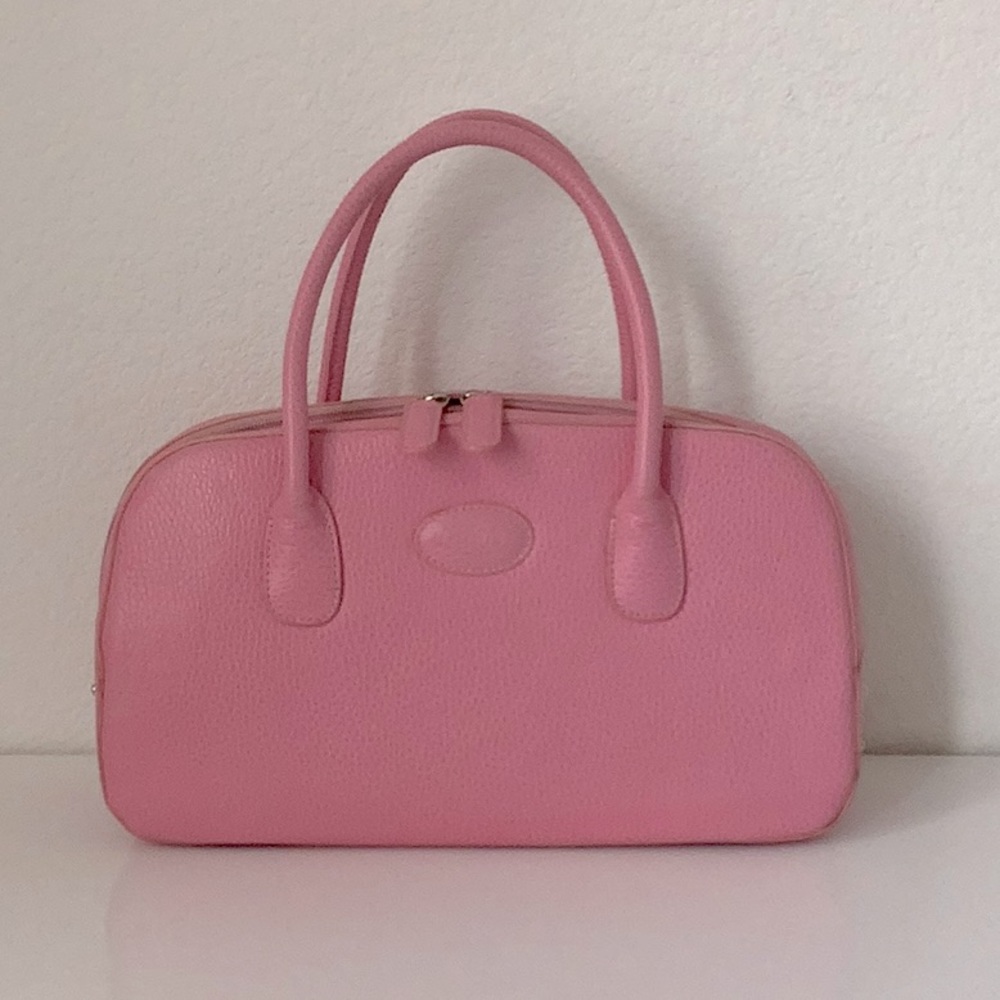 Leather satchel